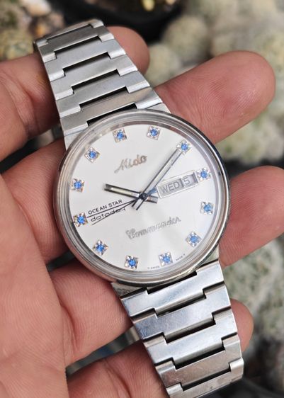 นาฬิกา​ Vintage​ Mido​ Commander Ocean Star​ 8269​ หลักพลอยฟ้า​ หายากมาก​ แบ่งปันถูกที่สุดครับ รูปที่ 2