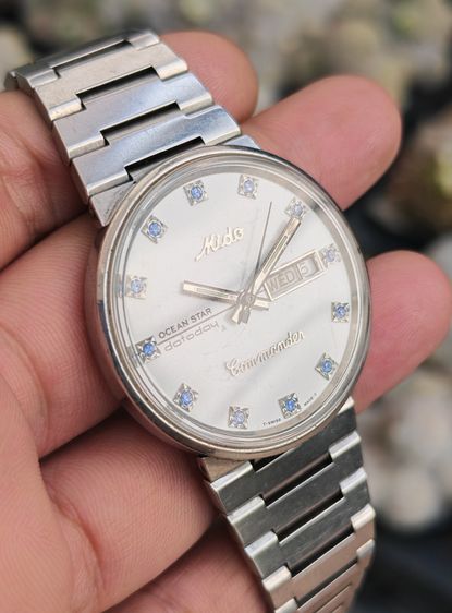 นาฬิกา​ Vintage​ Mido​ Commander Ocean Star​ 8269​ หลักพลอยฟ้า​ หายากมาก​ แบ่งปันถูกที่สุดครับ รูปที่ 4