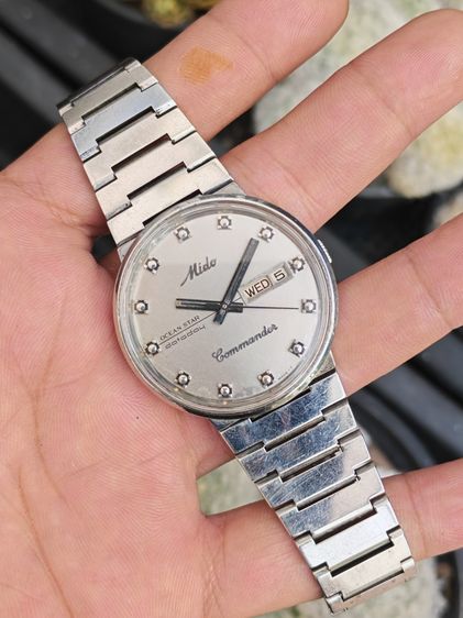 เงิน นาฬิกา​ Vintage​ Mido​ Commander Ocean Star​ 8269​ ตัวหายาก​ ราคาแบ่งปันครับ