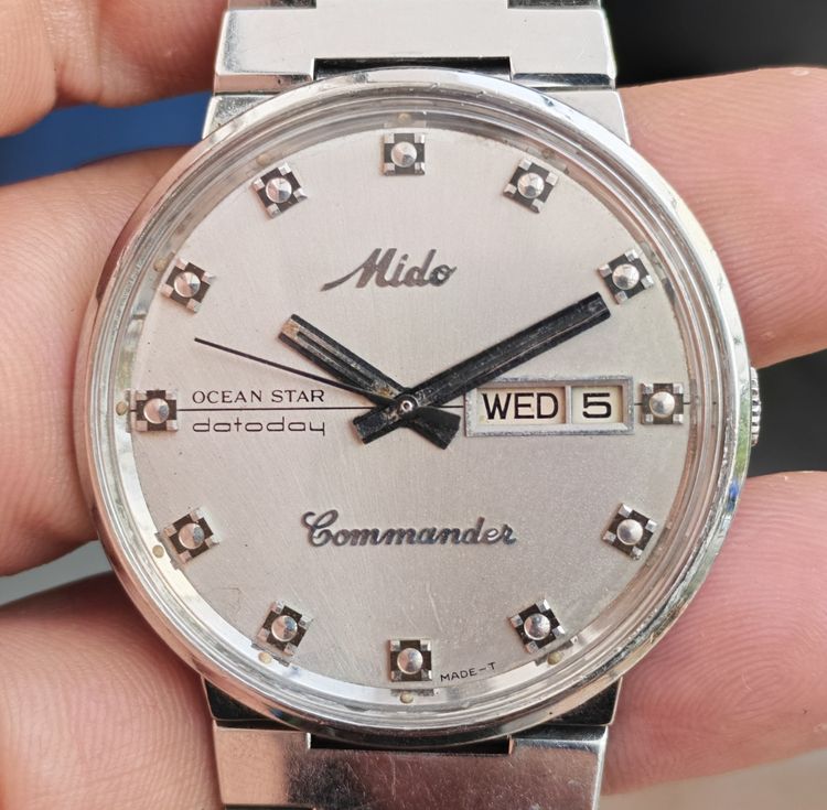 นาฬิกา​ Vintage​ Mido​ Commander Ocean Star​ 8269​ ตัวหายาก​ ราคาแบ่งปันครับ รูปที่ 6