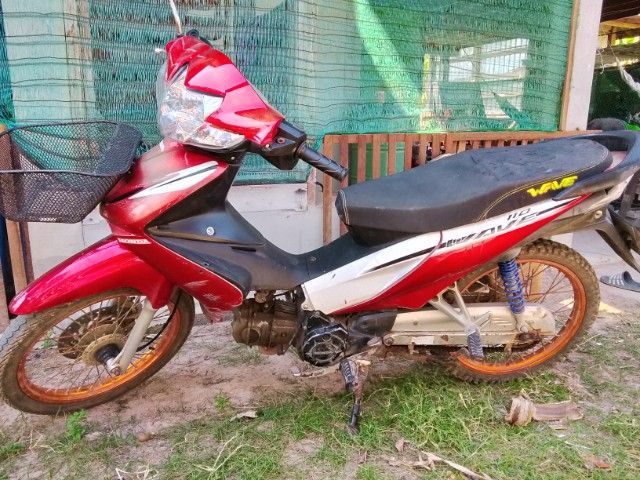 ขาย wave 110  ปี 2008 สี แดงขาว รูปที่ 3