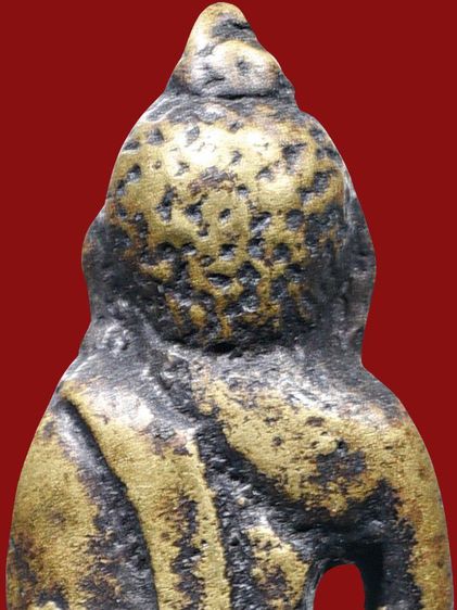 พระชัยวัฒน์ วัดสุทัศน์ฯ พิมพ์น้ำเต้าตรง ปี 2482 เนื้อทองผสม รูปที่ 17