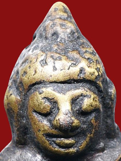 พระชัยวัฒน์ วัดสุทัศน์ฯ พิมพ์น้ำเต้าตรง ปี 2482 เนื้อทองผสม รูปที่ 8