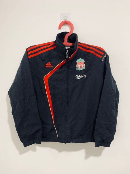เสื้อเจ็คเก็ต Liverpool แท้ 💯 size วัดจริงขนาด อก 20 ยาว 25.5 นิ้ว สภาพดี ดีเทลสวย ทรงสวย ผ้าร่มมีซับดีมาก หายากน่าสะสมครับ