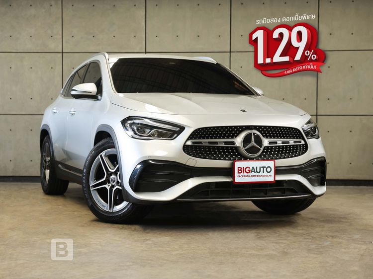 Mercedes-Benz GLA-Class 2022 GLA200 Utility-car เบนซิน ไม่ติดแก๊ส เกียร์อัตโนมัติ บรอนซ์เงิน