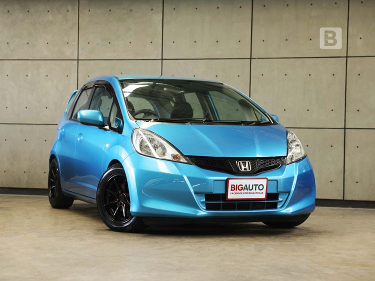 รถ Honda Jazz 1.5 S สี ฟ้า