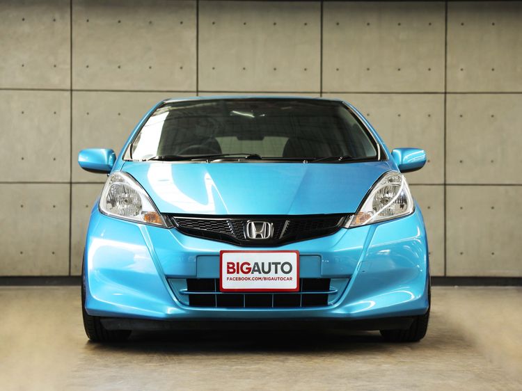 Honda Jazz 2013 1.5 S Sedan เบนซิน ไม่ติดแก๊ส เกียร์ธรรมดา ฟ้า รูปที่ 4