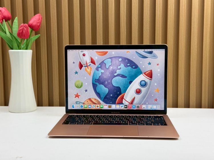 Apple แมค โอเอส 8 กิกะไบต์ อื่นๆ ไม่ใช่ MacBook Air 13-inch 2018 Ram8GB SSD256GB Gold