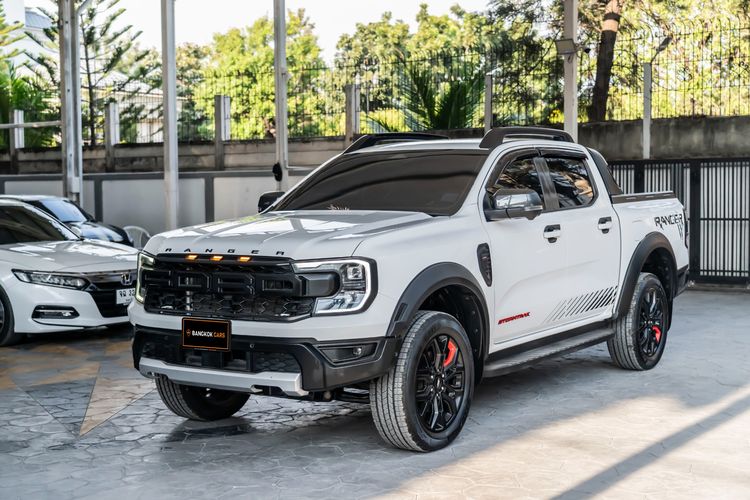 รถ Ford Ranger 2.0 Bi-Turbo Hi-Rider Storntrak สี ขาว