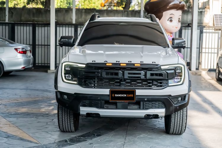 Ford Ranger 2024 2.0 Bi-Turbo Hi-Rider Storntrak Pickup ดีเซล เกียร์อัตโนมัติ ขาว รูปที่ 3