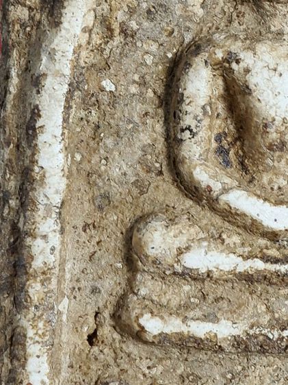 พระสมเด็จวัดระฆัง พิมพ์ใหญ่ ฝากกรุสองคลอง  เนื้อจัด ฟอร์มดี  รูปที่ 9