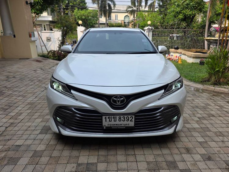 Toyota Camry 2020 2.0 G Sedan เบนซิน ไม่ติดแก๊ส เกียร์อัตโนมัติ ขาว รูปที่ 3