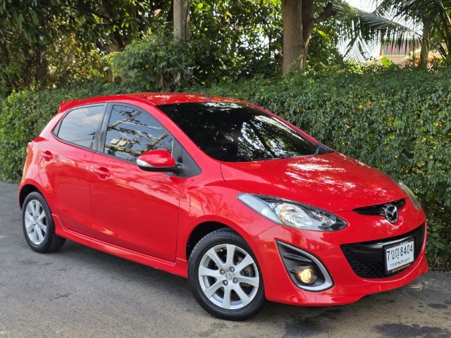 Mazda Mazda 2 2014 1.5 Spirit Sports Sedan เบนซิน ไม่ติดแก๊ส เกียร์อัตโนมัติ แดง รูปที่ 3