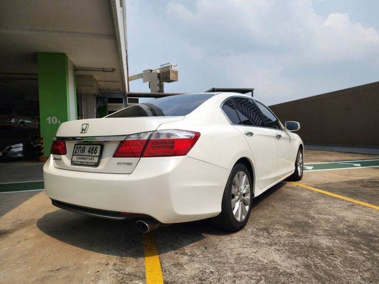 Honda Accord 2013 2.0 EL i-VTEC Sedan เบนซิน ไม่ติดแก๊ส เกียร์อัตโนมัติ ขาว รูปที่ 3