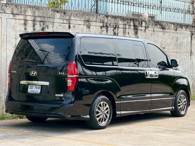 Hyundai H-1 2019 2.5 Elite Van ดีเซล ไม่ติดแก๊ส เกียร์อัตโนมัติ ดำ รูปที่ 3