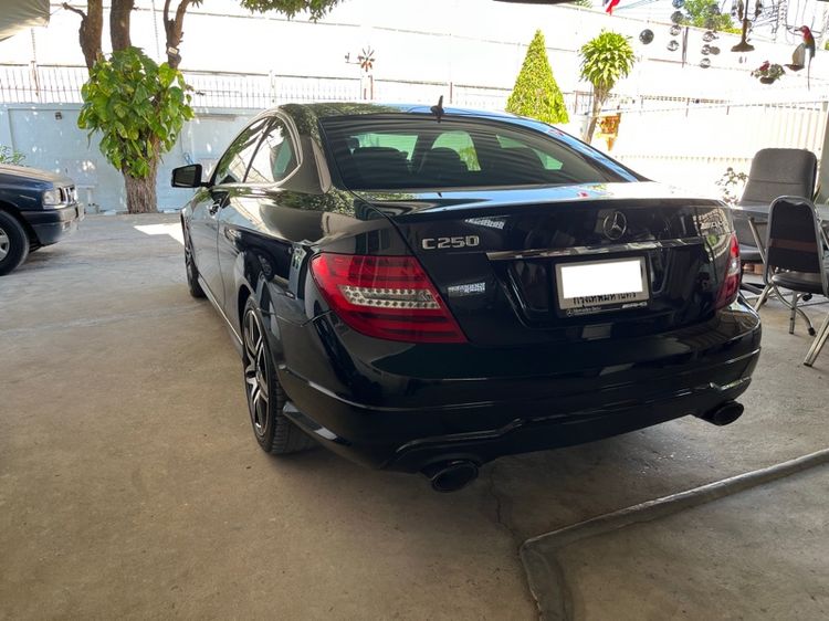 Mercedes-Benz C-Class 2013 C180 AMG Sedan เบนซิน ไม่ติดแก๊ส เกียร์อัตโนมัติ ดำ รูปที่ 3