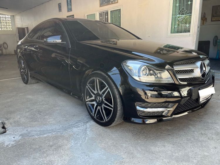 Mercedes-Benz C-Class 2013 C180 AMG Sedan เบนซิน ไม่ติดแก๊ส เกียร์อัตโนมัติ ดำ รูปที่ 2