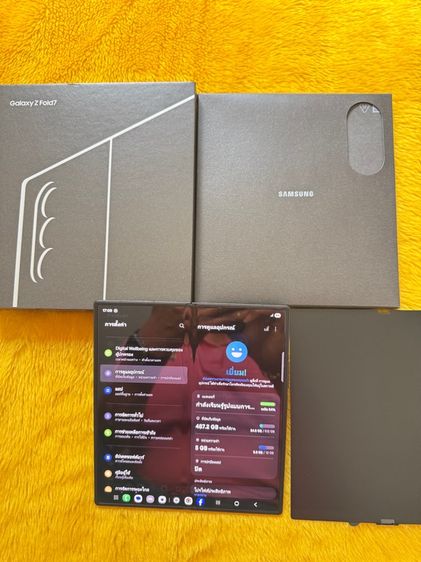 Samsung Z Fold7-512สีดำใหม่มาก99.99Careplus2ปี รูปที่ 3