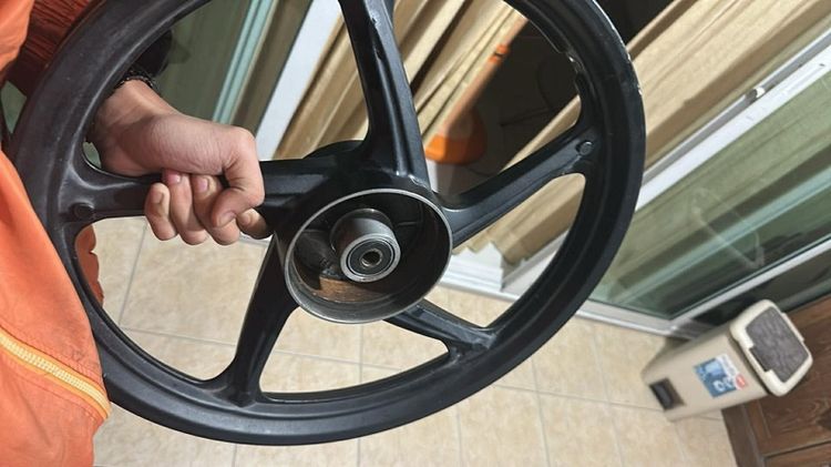 ล้อแม็กเดิมศูนย์แท้ Wave110i ขอบ17 ไม่มียาง รูปที่ 6