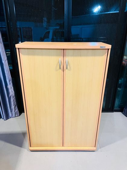 ตู้รองเท้าบานเปิดคู่สีบรีส 6 ชั้น ใส่กว่า 24 คู่ รูปที่ 2