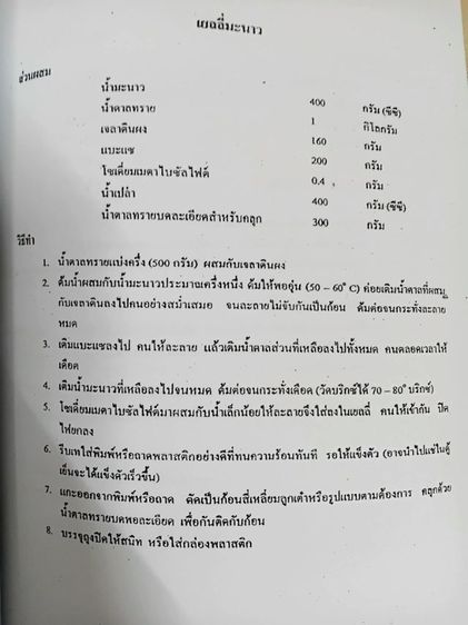 ตำราอาหารและเครื่องดื่ม จากสถาบันอาหารมหาวิทยาลัยเกษตรศาสตร์ รูปที่ 6