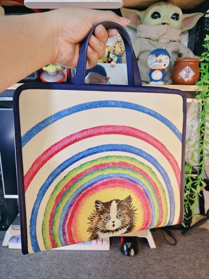 กระเป๋าGucci x Louis Wain Cat Print Tote Bag

 รูปที่ 5