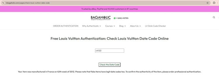 Louis Vuitton damier azur totally pm ปี2012  ของแท้  รูปที่ 7