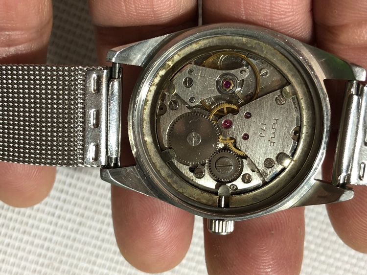 วินเทจ HMT PILOT PARA SHOCK 17 JEWELS รูปที่ 13