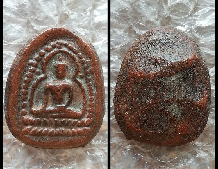 พระเลี่ยง พระขุนแผนใบพุทรา กิมตึ๋งพิมพ์ประคำรอบ พระซุ้มเปลวเพลิงหลังนาง รูปที่ 8