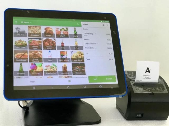 Pos System Android screen touch รูปที่ 2