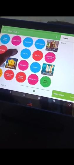 Pos System Android screen touch รูปที่ 6