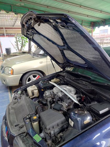 BMW Series 3 2000 318i Sedan เบนซิน ไม่ติดแก๊ส เกียร์อัตโนมัติ น้ำเงิน รูปที่ 4