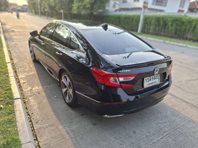 Honda Accord 2021 2.0 e:HEV Tech ไฮบริด ไม่ติดแก๊ส เกียร์อัตโนมัติ ดำ รูปที่ 4