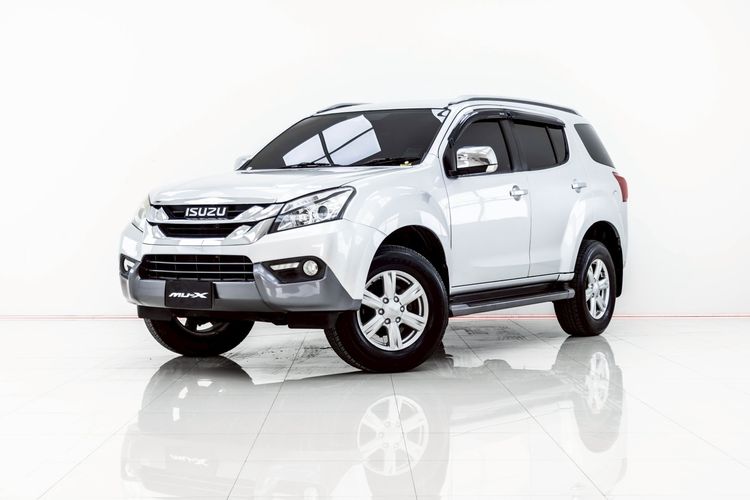 Isuzu MU-X 2014 3.0 Utility-car ดีเซล ไม่ติดแก๊ส เกียร์อัตโนมัติ เทา