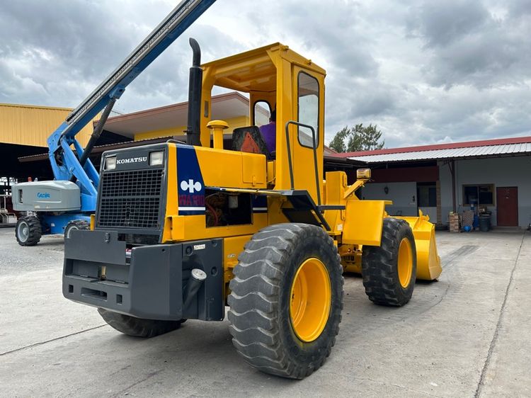 รถตักล้อยาง KOMATSU  รุ่น WA180 บุ้งกี๋ 1.6 คิว ยกสูง 3.3 ม. รถเก่านอกนำเข้า  รูปที่ 8
