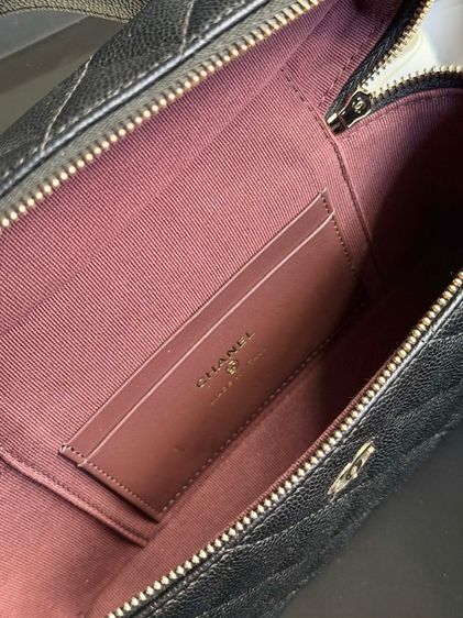 Used chanel vanity LP black caviar รูปที่ 14