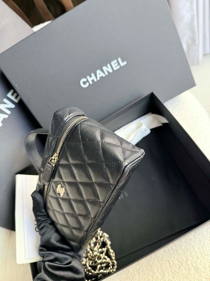 Used chanel vanity LP black caviar รูปที่ 2