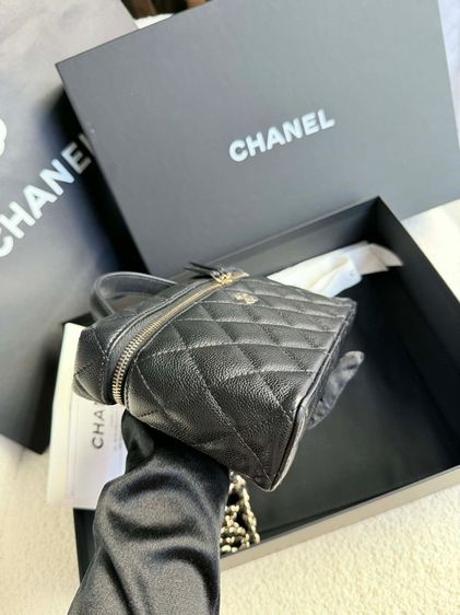 Used chanel vanity LP black caviar รูปที่ 12