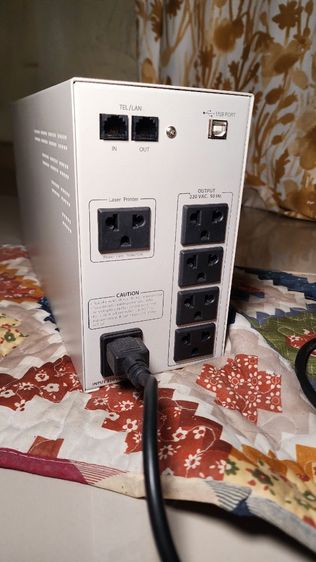 เครื่องสำรองไฟ​
SYNDOME SZ-Pro Series UPS (Uninterruptible Power Supply)

รุ่น​  SYNDOME SZ-1201-PRO  รูปที่ 9