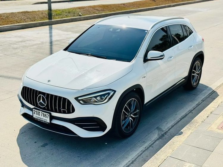 Mercedes-Benz GLA-Class 2021 GLA35 Utility-car เบนซิน ไม่ติดแก๊ส เกียร์อัตโนมัติ ขาว