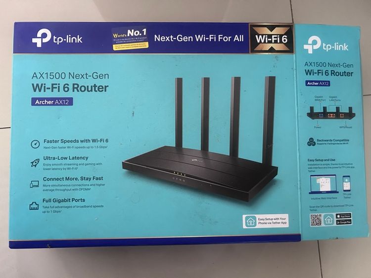 อุปกรณ์เครือข่าย WiFiAX12AX1500