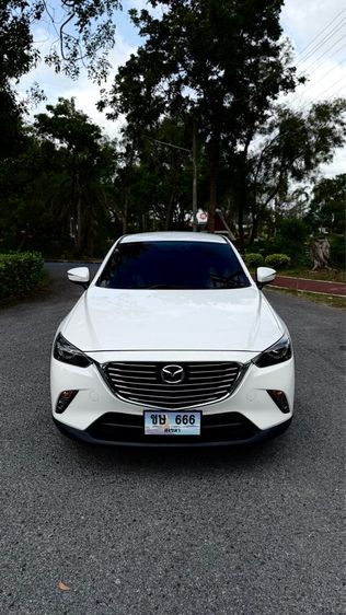 Mazda CX-3 2017 2.0 S เบนซิน ไม่ติดแก๊ส ขาว