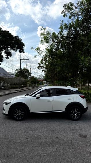 Mazda CX-3 2017 2.0 S เบนซิน ไม่ติดแก๊ส ขาว รูปที่ 4