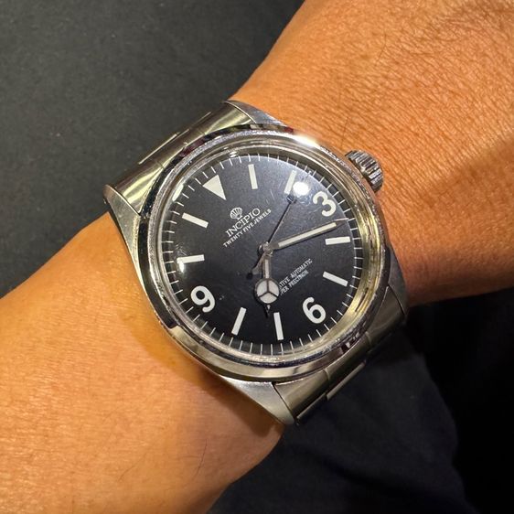 เงิน Vintage Rare INCIPIO watch