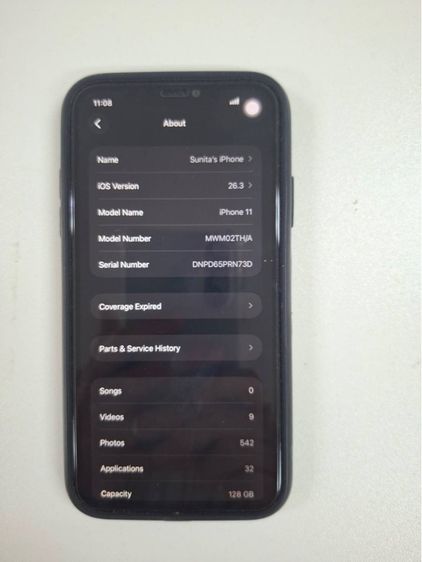 ขาย iphone 11 128 gb มือสอง รูปที่ 3