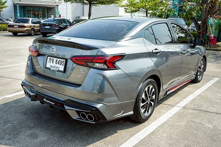 Nissan Almera 2022 1.0 V Sedan เบนซิน ไม่ติดแก๊ส เกียร์อัตโนมัติ เทา รูปที่ 3