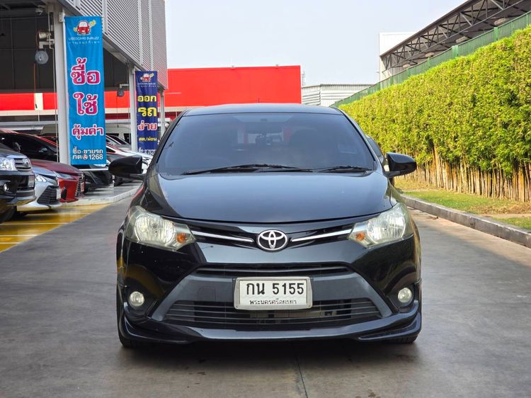 Toyota Vios 2013 1.5 J Sedan เบนซิน ไม่ติดแก๊ส เกียร์อัตโนมัติ ดำ รูปที่ 2