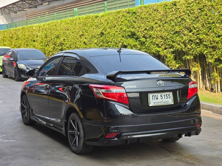 Toyota Vios 2013 1.5 J Sedan เบนซิน ไม่ติดแก๊ส เกียร์อัตโนมัติ ดำ รูปที่ 4