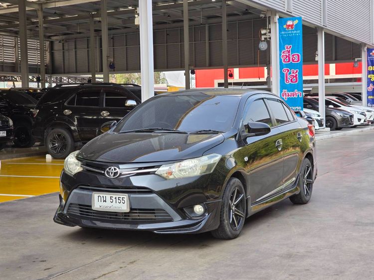 Toyota Vios 2013 1.5 J Sedan เบนซิน ไม่ติดแก๊ส เกียร์อัตโนมัติ ดำ รูปที่ 3