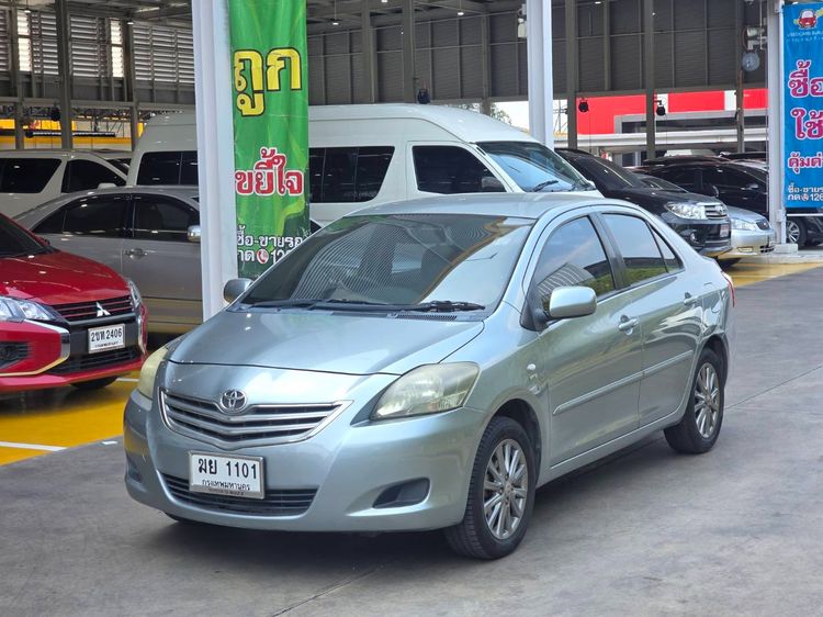 Toyota Vios 2012 1.5 E Sedan เบนซิน LPG เกียร์ธรรมดา เทา รูปที่ 3